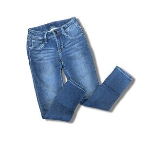 Member’s Mark Girls Jeans Size 7-8 Blue Medium Wash Stretch Skinny Slim